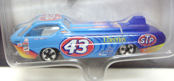 画像: 2001 HOT WHEELS RACING DEORA SERIES 【#43 CHEERIOS】 LT.BLUE/BW