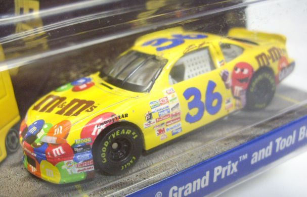 画像: 2000 HOT WHEELS RACING PIT CREW 【#36 TEAM M&M'S MB2 MOTORSPORTS/PONTIAC GRAND PRIX and TOOL BOX】　YELLOW/RR