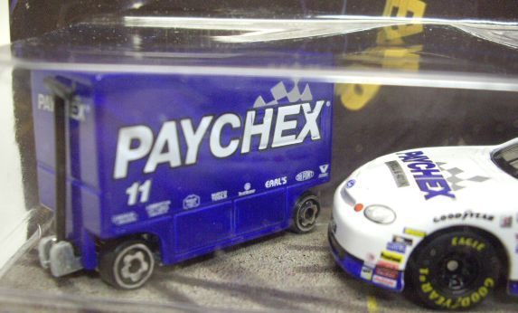 画像: 2000 HOT WHEELS RACING PIT CREW 【#11 TEAM PAY CHEX BRETT BODINE RACING/FORD TAURUS and TOOL BOX】　WHITE/RR