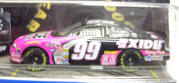 画像: 2000 HOT WHEELS RACING PIT CREW 【#99 TEAM EXIDE ROUSH RACING/FORD TAURUS and TOOL BOX】　PINK-BLACK/RR