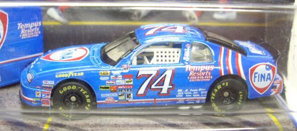 画像: 1998 HOT WHEELS PRO RACING PIT CREW 【#74 TEAM FINA RANDY LA JOIE/CHEVROLET MONTE CARLO and TOOL BOX】　BLUE/RR