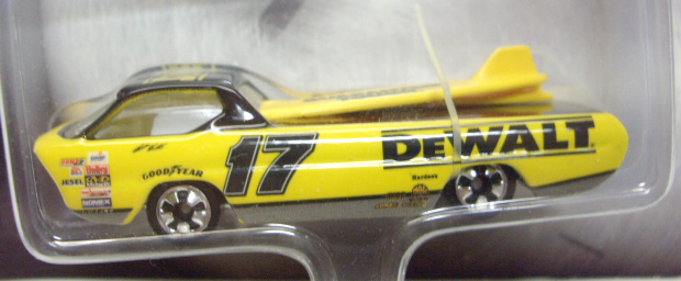 画像: 2001 HOT WHEELS RACING DEORA SERIES 【#17 DE WALT】 YELLOW/BW