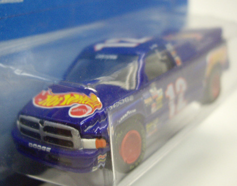 画像: 2001 HOT WHEELS RACING 【#12 TEAM HOT WHEELS DODGE RAM 1500】 BLUE/RR (MEXICO ONLY)