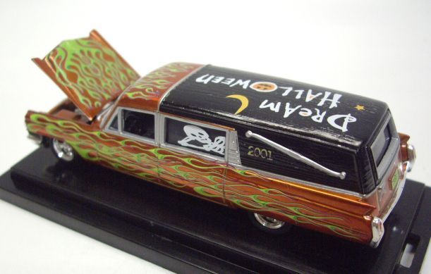 画像: 2001 DREAM HALLOWEEN EXCLUSIVE 【'63 CADILLAC FLEETWOOD  HEARSE】　SPEC.DK.ORANGE/RR