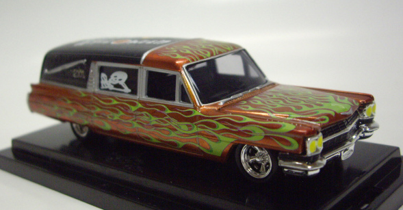 画像: 2001 DREAM HALLOWEEN EXCLUSIVE 【'63 CADILLAC FLEETWOOD  HEARSE】　SPEC.DK.ORANGE/RR