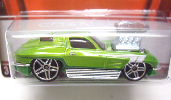 画像: 2013 WALMART EXCLUSIVE CORVETTE 60th ANNIVERSARY 【1963 CORVETTE】 GREEN/PR5