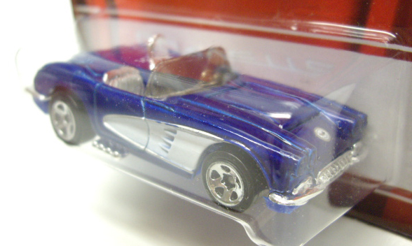 画像: 2013 WALMART EXCLUSIVE CORVETTE 60th ANNIVERSARY 【1958 CORVETTE】 BLUE/5SP