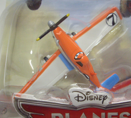 画像: DISNEY PLANES  【RACING DUSTY CROPHOPPER】 WHITE-ORANGE