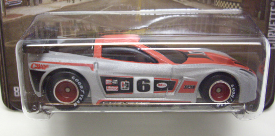 画像: 2013 HW BOULEVARD 【CORVETTE C6R】 FLAT GRAY-RED/RR