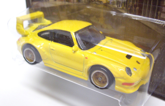 画像: 2013 HW BOULEVARD 【PORSCHE 993 GT2】 YELLOW/RR (NEW CAST)