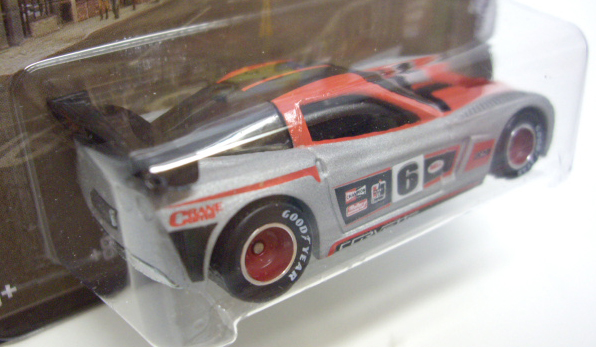 画像: 2013 HW BOULEVARD 【CORVETTE C6R】 FLAT GRAY-RED/RR