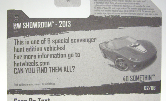 画像: 2013 SCAVENGER HUNT 【40 SOMETHIN'】 MET.RED/PR5 (KROGER EXCLUSIVE)