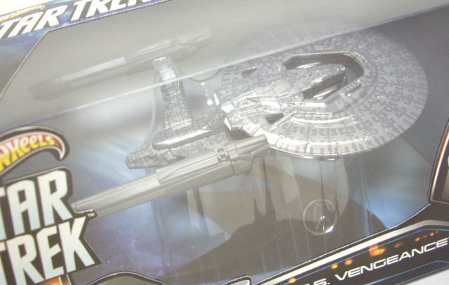 画像: 2013 1/50 STAR TREK 【U.S.S. VENGEANCE】 DK.GRAY （DISPLAY STAND付）