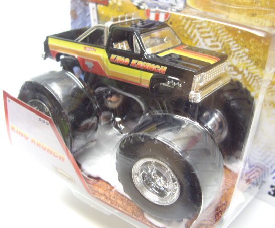 画像: 2013 MONSTER JAM included CRUCHABLE CAR! 【KING KRUNCH】 BLACK (VINTAGE)