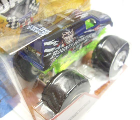 画像: 2013 MONSTER JAM included CRUCHABLE CAR! 【BOUNTY HUNTER】 BLUE (EDGE GLOW)