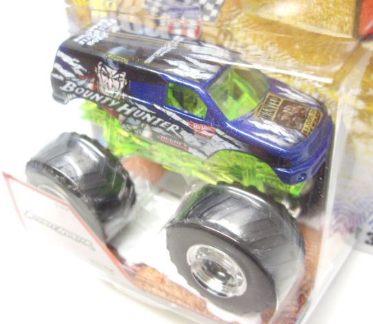 画像: 2013 MONSTER JAM included CRUCHABLE CAR! 【BOUNTY HUNTER】 BLUE (EDGE GLOW)