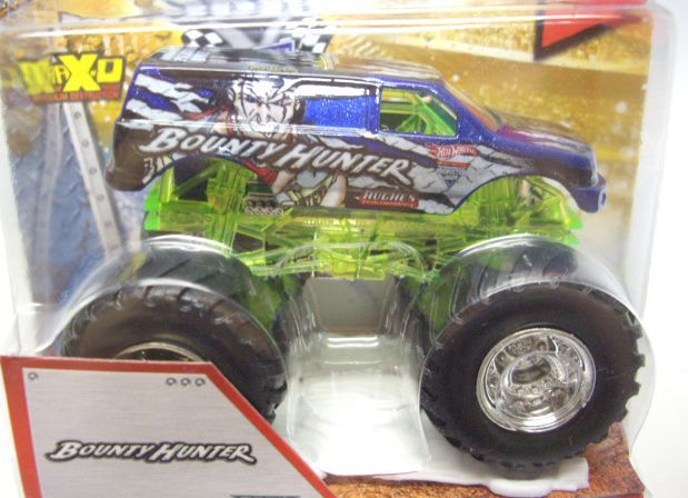 画像: 2013 MONSTER JAM included CRUCHABLE CAR! 【BOUNTY HUNTER】 BLUE (EDGE GLOW)