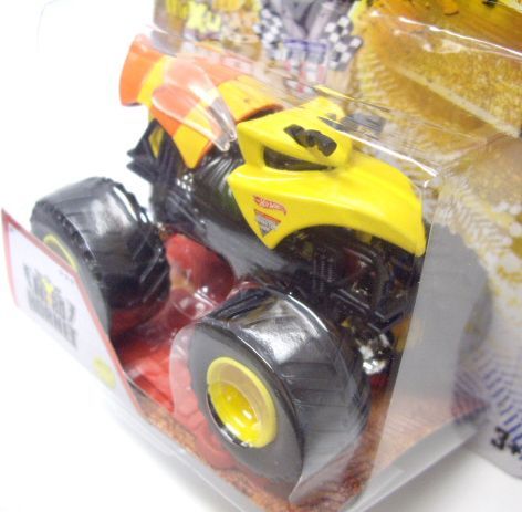 画像: 2013 MONSTER JAM included CRUCHABLE CAR! 【NITRO HORNET】 YELLOW (1ST EDITIONS)