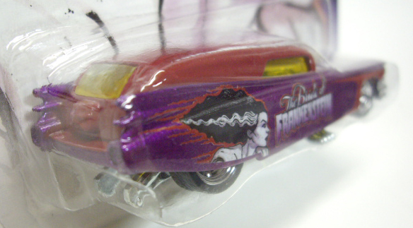 画像: 2013 POP CULTURE - UNIVERSAL STUDIOS MONSTERS 【'59 CADILLAC FUNNY CAR】 MAGENTA/RR (THE BRIDE OF FRANKENSTEIN)