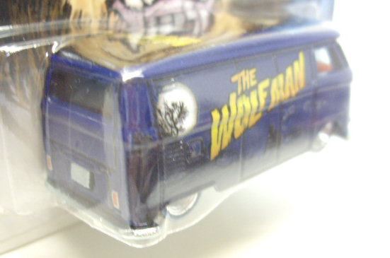 画像: 2013 POP CULTURE - UNIVERSAL STUDIOS MONSTERS 【VOLKSWAGEN T1 PANEL BUS】 NAVY/RR (THE WOLF MAN)