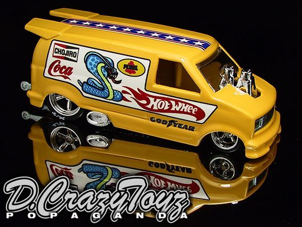 画像: PRE-ORDER HELLS DEPT 2013 【Snake VS Mongoose "Snake side" '85 CHEVY ASTRO VAN (BLISTER PACK EDITION)(完成品）】 （送料サービス適用外） (近日入荷予定）