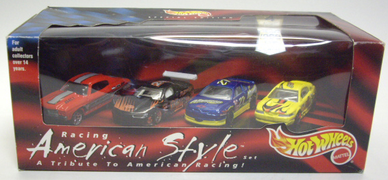 画像: LOOSE - 2000 RACING AMERICAN STYLE 4 PACK 【'99 MUSTANG】 YELLOW/3SP