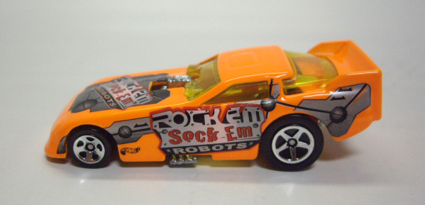 画像: LOOSE - 2000 TIMELESS TOYS SERIES III 【FUNNY CAR (ROCK EM SOCK EM ROBOTS)】 NEON ORANGE/5SP (US TOYS'R'US EXCLUSIVE)