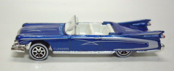 画像: LOOSE - 1999 TARGET EXCLUSIVE HOT NIGHTS 4 SET 【1959 CADILLAC ELDORADO】 MET.BLUE/WL 7SP