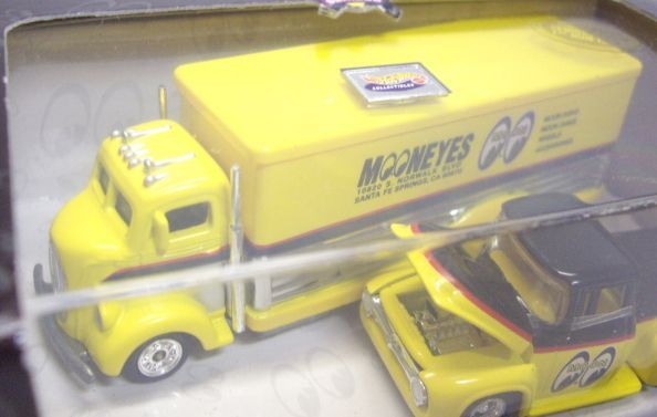 画像: 2001 100% COLLECTIBLES - MOON EQUIPPED TRUCK 【1938 FORD CABOVER / 1956 FORD PICKUP】 (MOONEYES) 