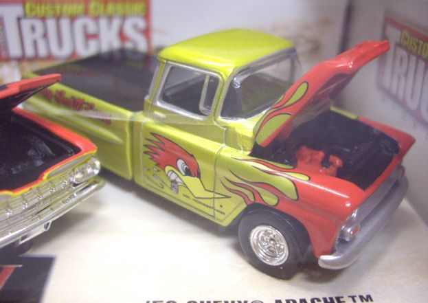 画像: 2002 100% COLLECTIBLES - PETERSEN'S CUSTOM CLASSIC TRUCKS 【'59 EL CAMINO / 59 CHEVY APACHE】 (MOON/CLAY SMITH) 