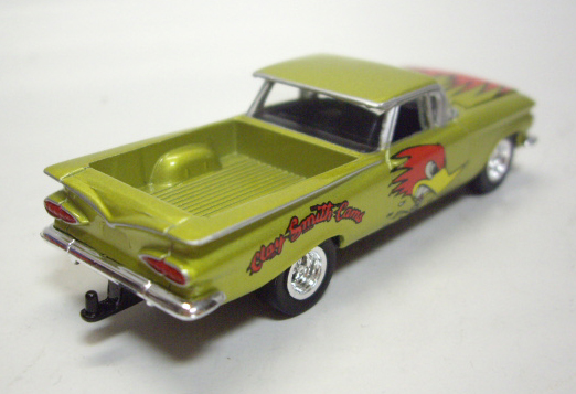 画像: LOOSE - 2000 100% COLLECTIBLES - CLAY SMITH CAMS 【1959 EL CAMINO】 MET.LT.YELLOW/RR