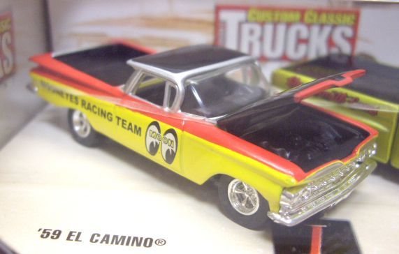 画像: 2002 100% COLLECTIBLES - PETERSEN'S CUSTOM CLASSIC TRUCKS 【'59 EL CAMINO / 59 CHEVY APACHE】 (MOON/CLAY SMITH) 