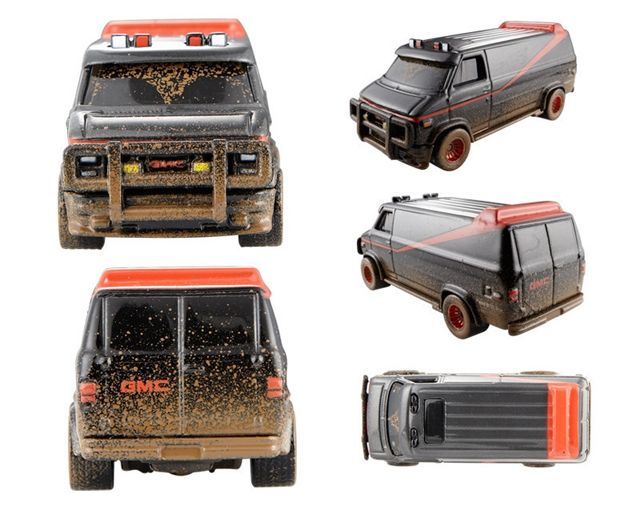 画像: 2013 SAN DIEGO COMIC-CON EXCLUSIVE 【A-TEAM GMC PANEL VAN】  BLACK/RR