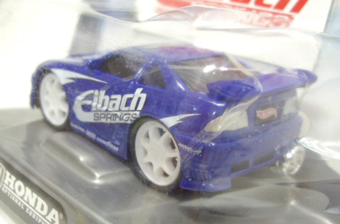 画像: 2003 CAR TUNERZ 【2000 HONDA CIVIC SI】　BLUE (1/64より大きいです）