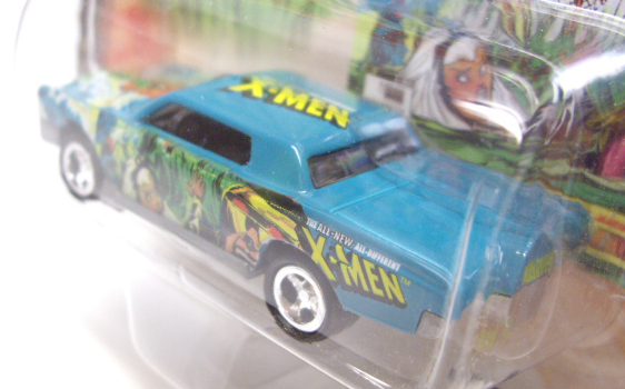 画像: 2003 JOHNNY LIGHTNING X-MEN 【X-MEN - CUSTOM CONTINENTAL】 AQUA