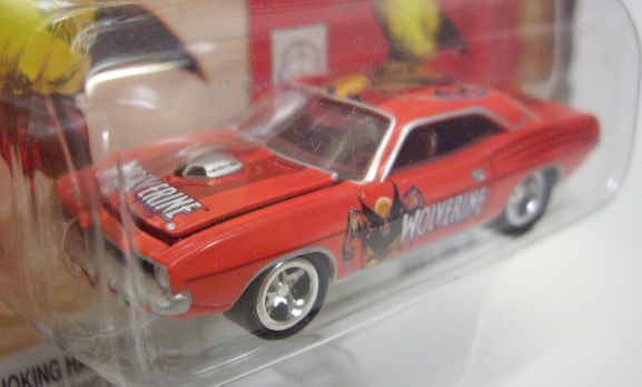 画像: 2003 JOHNNY LIGHTNING X-MEN 【WOLVERINE - '70 HEMI CUDA】 RED