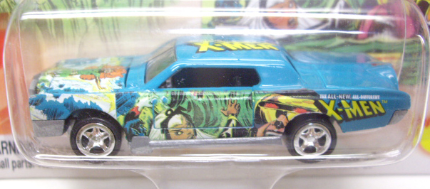 画像: 2003 JOHNNY LIGHTNING X-MEN 【X-MEN - CUSTOM CONTINENTAL】 AQUA