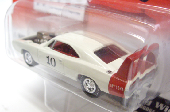 画像: 2001 JOHNNY LIGHTNING REBEL RODS 【KING WING - 1969 DODGE DAYTONA】 WHITE/RR