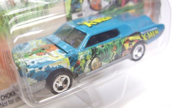 画像: 2003 JOHNNY LIGHTNING X-MEN 【X-MEN - CUSTOM CONTINENTAL】 AQUA