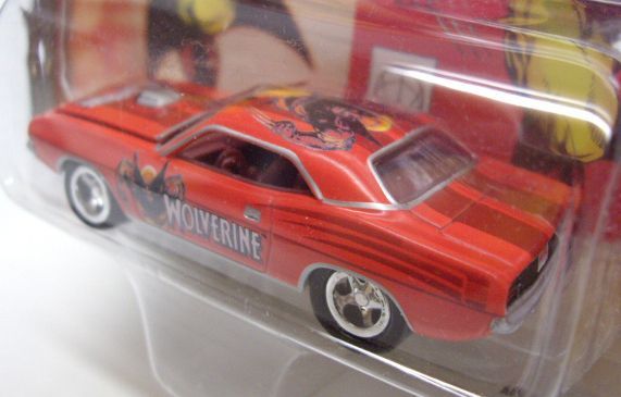 画像: 2003 JOHNNY LIGHTNING X-MEN 【WOLVERINE - '70 HEMI CUDA】 RED