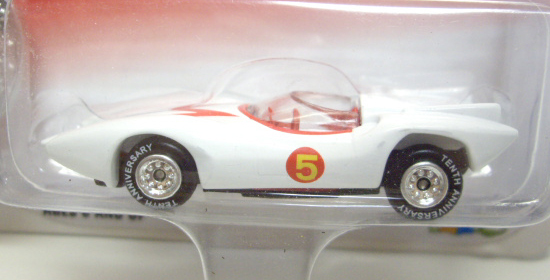 画像: 2004 JOHNNY LIGHTNING LIMITED ANNIVERSARY COLLECTION 【SPEED RACER MACH 5】 WHITE/RR