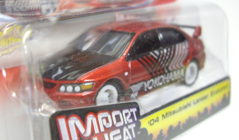 画像: 2004 JOHNNY LIGHTNING - STREET FREAKS 【'04 MITSUBISHI LANCER EVOLUTION】 RED 