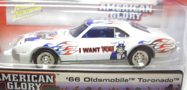 画像: 2004 JOHNNY LIGHTNING - STREET FREAKS 【'66 OLDSMOBILE TORONADO】　WHITE (I WANT YOU)