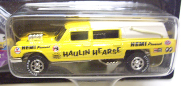 画像: 1999 JOHNNY LIGHTNING - FRIGHT'NING LIGHTNINGS 【HAULIN' HEARSE】　YELLOW/RR