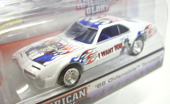 画像: 2004 JOHNNY LIGHTNING - STREET FREAKS 【'66 OLDSMOBILE TORONADO】　WHITE (I WANT YOU)