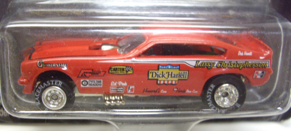 画像: 1999 JOHNNY LIGHTNING - FUNNY CAR LEGENDS 【1971 DICKIE HRRELL VEGA】　RED/RR