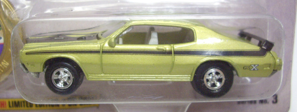 画像: 1996 JOHNNY LIGHTNING - MUSCLE CARS USA 【1970 BUICK GSX】　MET.LT.OLIVE