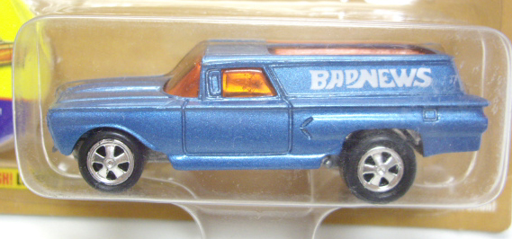 画像: 1996 JOHNNY LIGHTNING - WACKY WINNERS 【BAD NEWS】　BLUE