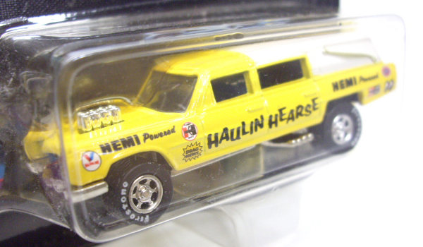 画像: 1999 JOHNNY LIGHTNING - FRIGHT'NING LIGHTNINGS 【HAULIN' HEARSE】　YELLOW/RR