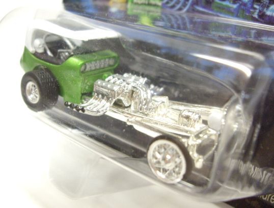 画像: 1999 JOHNNY LIGHTNING - FRIGHT'NING LIGHTNINGS 【CARL CASPER'S UNDERTAKER】　GREEN/RR